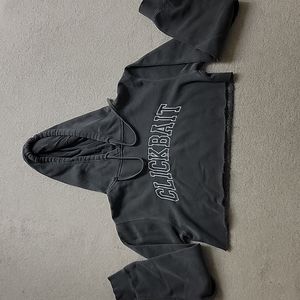 CLICKBAIT Cropped Hoodie